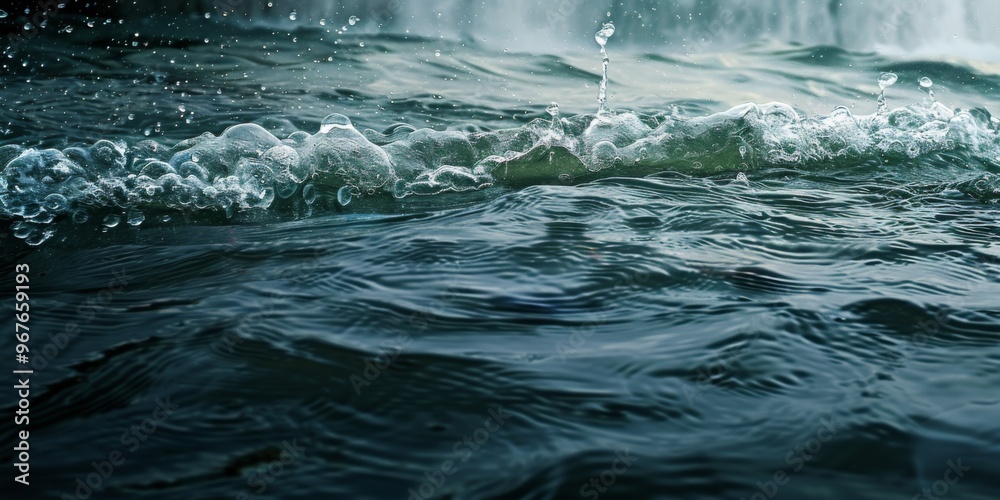 water surface, photographic, stormy, closeup water surface, photographic, stormy, closeup