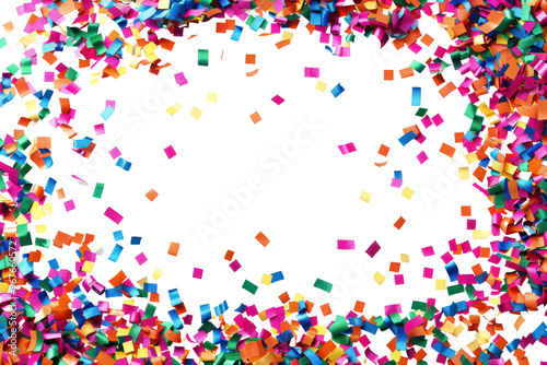 PNG  Colorful confetti celebration background
