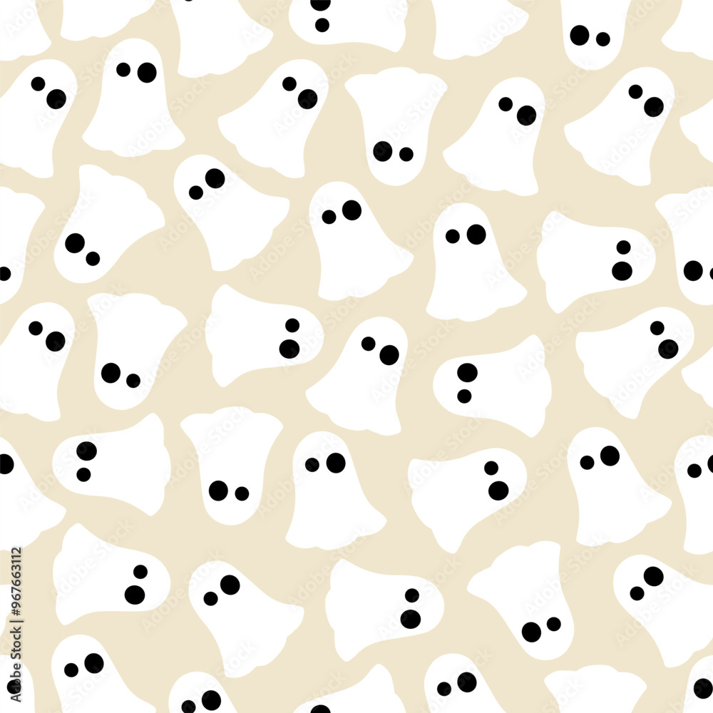 Vector abstract seamless cute halloween pattern. Vector abstract seamless cute halloween pattern.