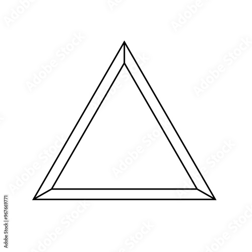 triangle frame double light-light