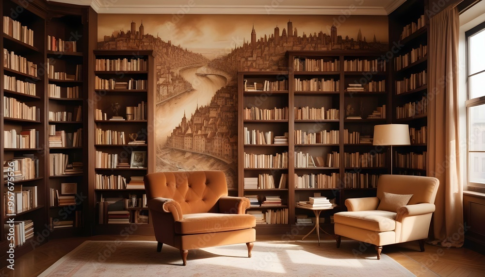 Photo interior modern design room 3d illustration; Photo interior modern design room 3d illustration;