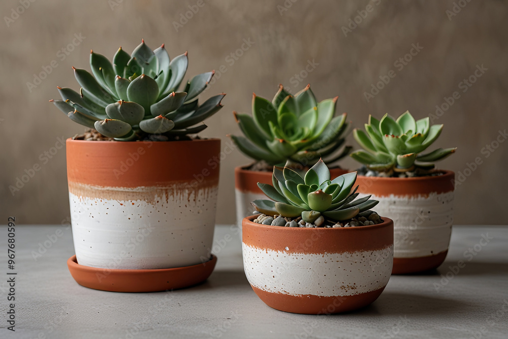Succulents in White and Terracotta Pots – Clean, Earthy Aesthetic for Stock Photography with Modern and Rustic Vibes Succulents in White and Terracotta Pots – Clean, Earthy Aesthetic for Stock Photography with Modern and Rustic Vibes