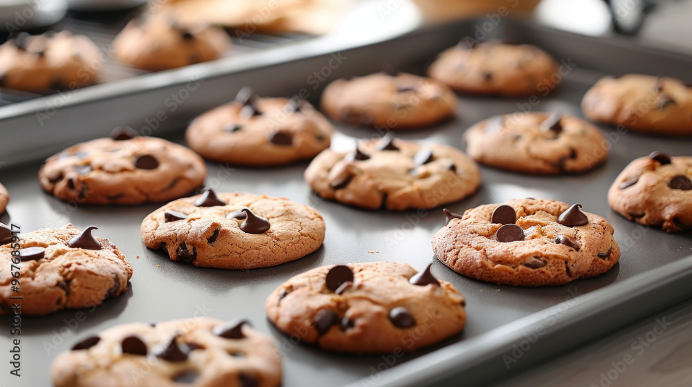 Baking Sheets: Flat metal sheets for baking cookies, pastries, and other items Baking Sheets: Flat metal sheets for baking cookies, pastries, and other items