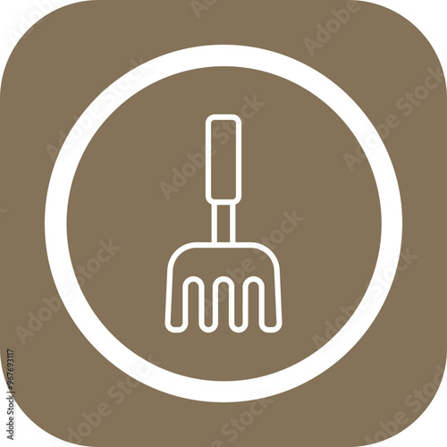 Cultivator Vector Icon Design