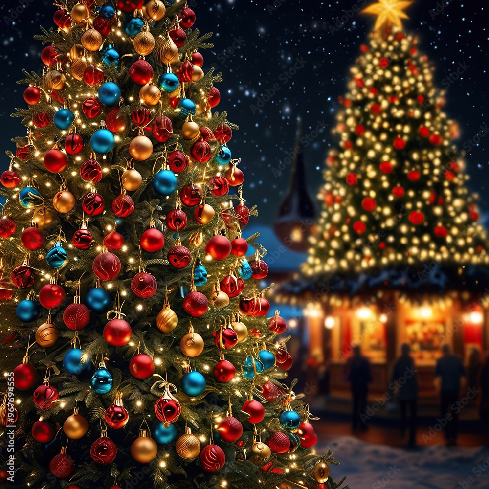 New Free Happy beautifully decorated Christmas tree best Background
New Free Happy beautifully decorated Christmas tree best Background