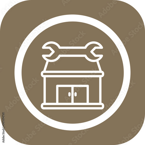 Workshop Vector Icon Design
