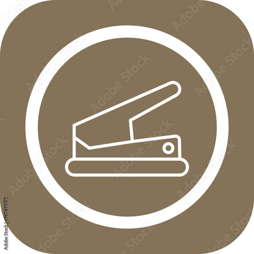 Puncher Vector Icon Design