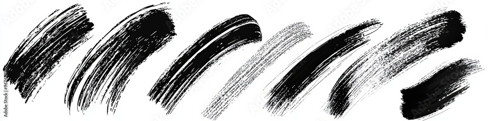 Underlines and scribbles drawn with highlighter marker. Charcoal grunge dirty brush strokes. Waves, frames, crosses, and squiggles in modern style. Underlines and scribbles drawn with highlighter marker. Charcoal grunge dirty brush strokes. Waves, frames, crosses, and squiggles in modern style.