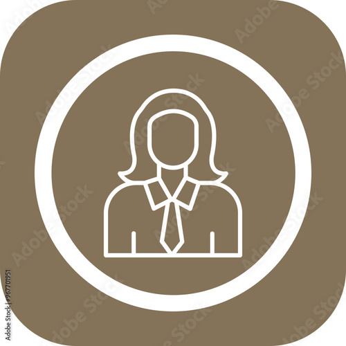 Woman Vector Icon Design