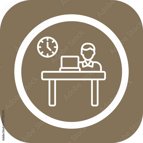 Busy Vector Icon Design