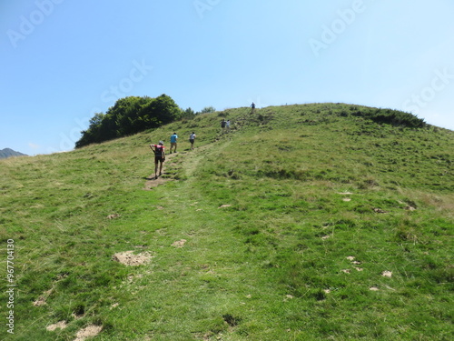 Col d'Agnes, Aules-les-Bains, Ariège, Occitanie, France, Pyrénées.