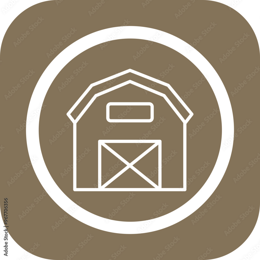 Warehouse Vector Icon Design Warehouse Vector Icon Design