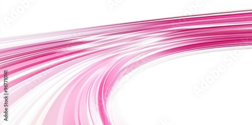 Red and white gradient background with curved lines, speed effect, light pink dots, high-definition, high resolution