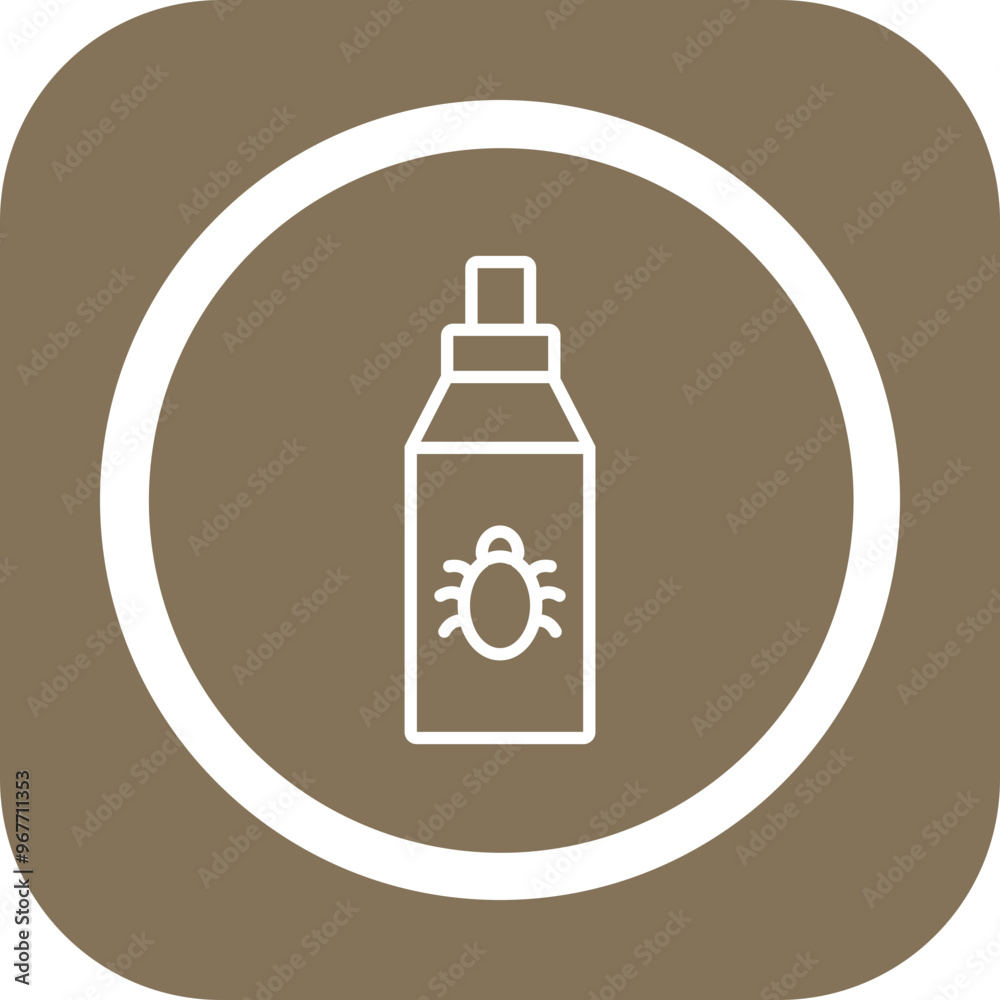 Bug Repellent Vector Icon Design Bug Repellent Vector Icon Design