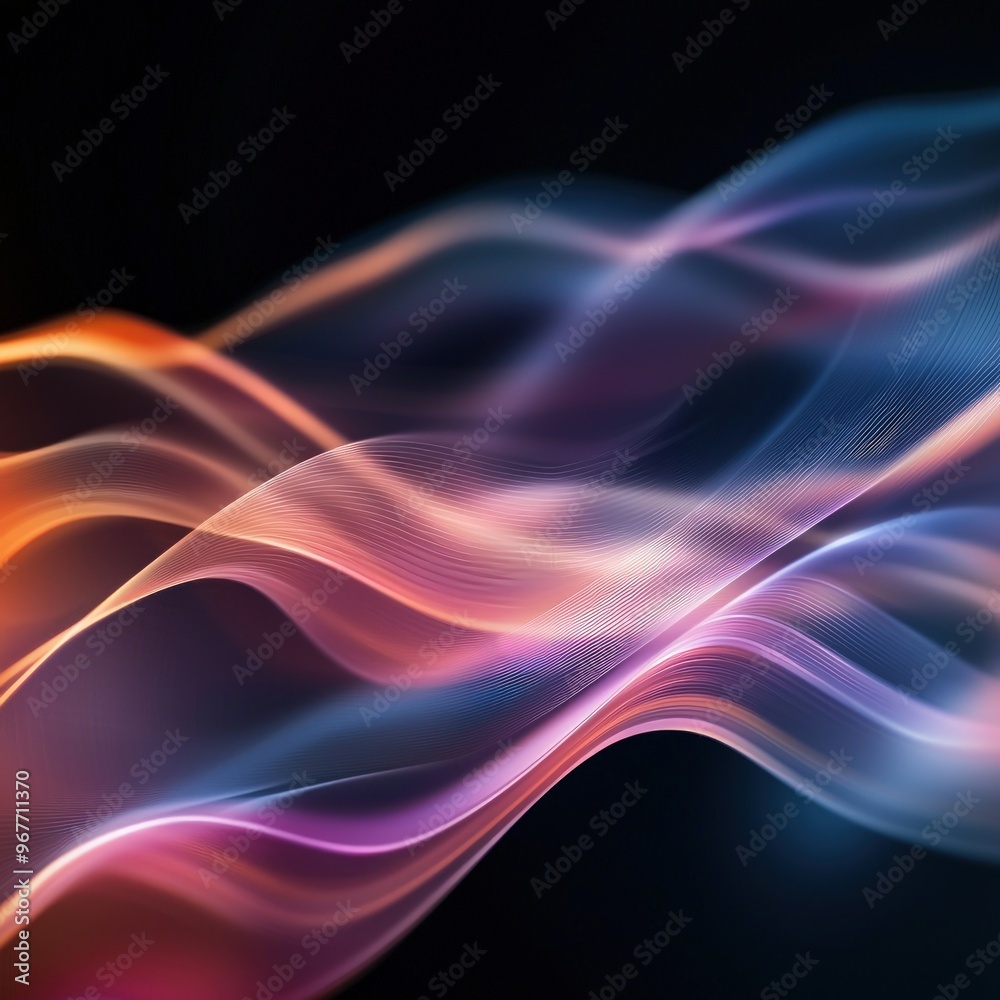 Abstract Waves of Light A Vivid Journey Through Color and Motion. Abstract Waves of Light A Vivid Journey Through Color and Motion.