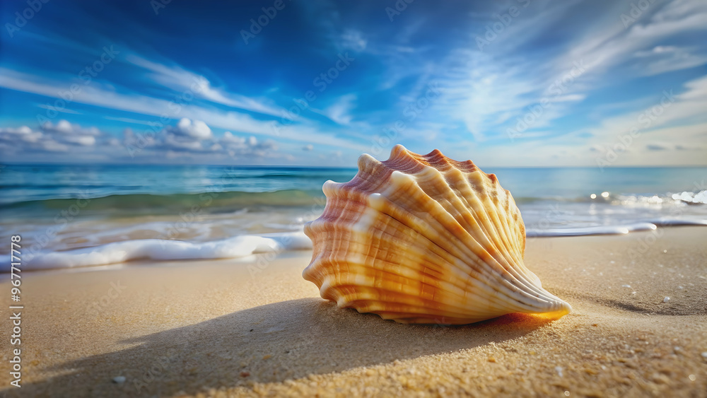Beautiful seashell on a beach with walls inside resembling a seashell , seashell, beach, walls, pattern, design, natural Beautiful seashell on a beach with walls inside resembling a seashell , seashell, beach, walls, pattern, design, natural
