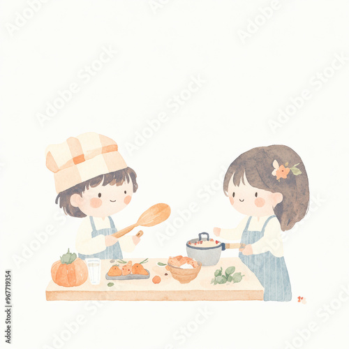 Kids Cooking Fun.
