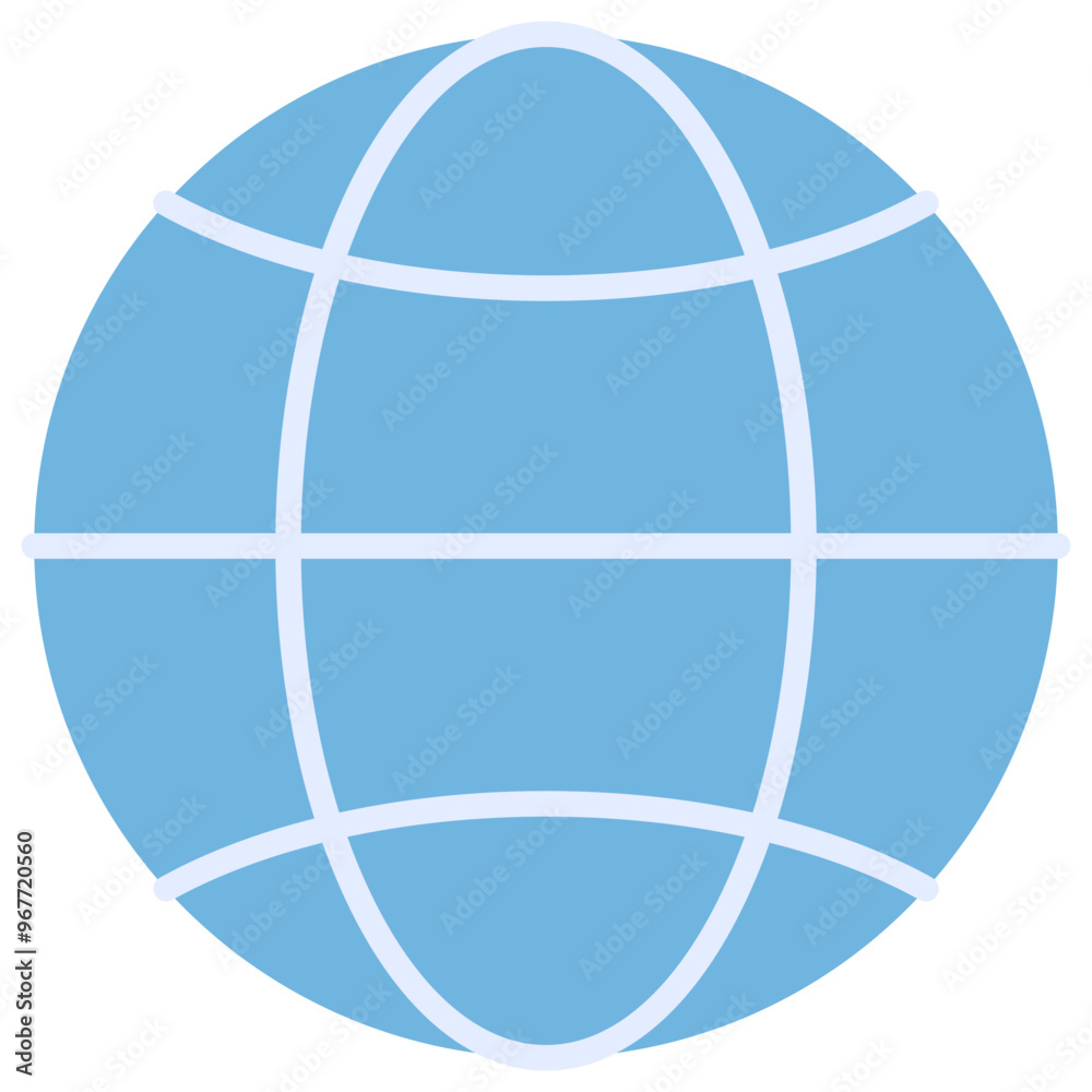 Globe Flat Icon Globe Flat Icon