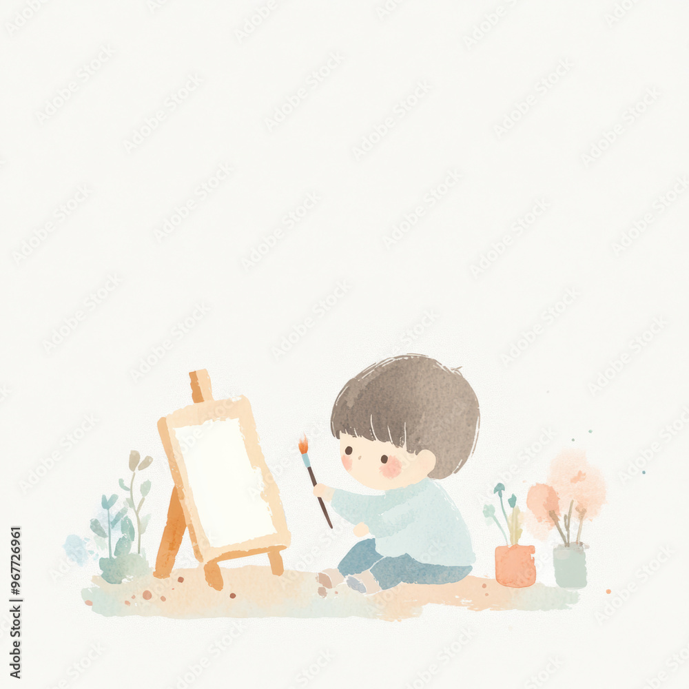 Little Artist. Little Artist.