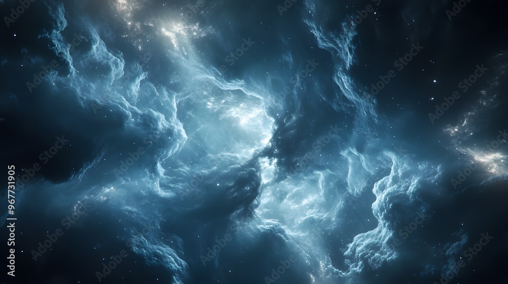 Cosmic Nebula: A celestial landscape of swirling gas and dust. Cosmic Nebula: A celestial landscape of swirling gas and dust.