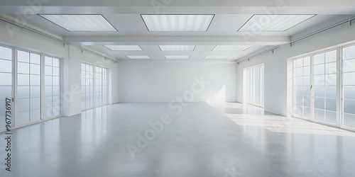 Wallpaper Mural An empty white room with unlimited creative potential, blank, canvas, creativity, room, empty, white, design Torontodigital.ca