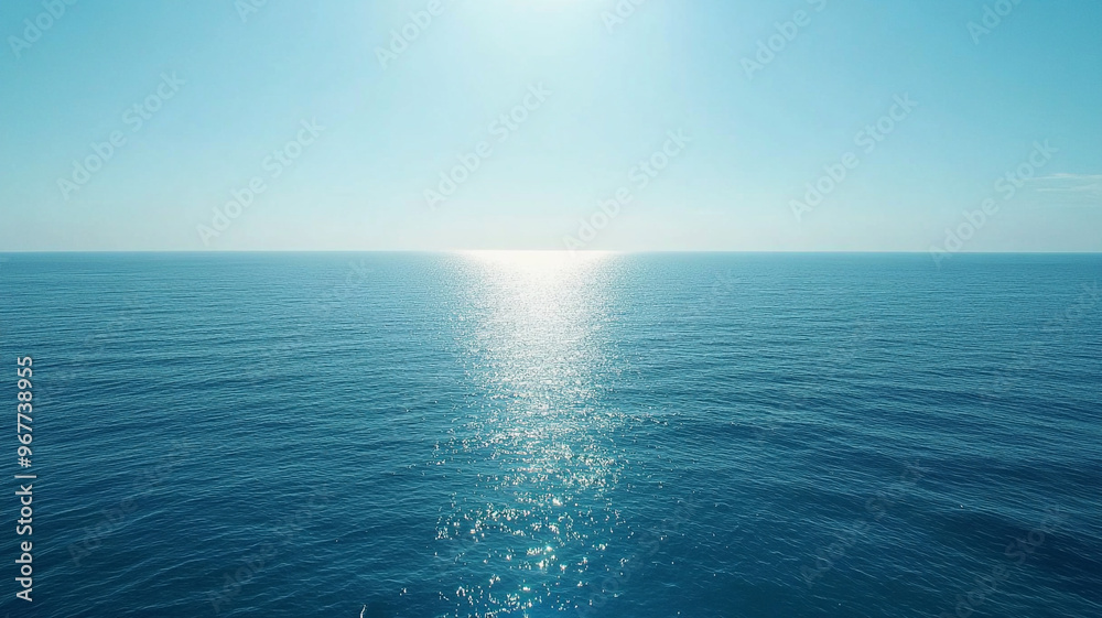 Obraz premium a tranquil blue ocean