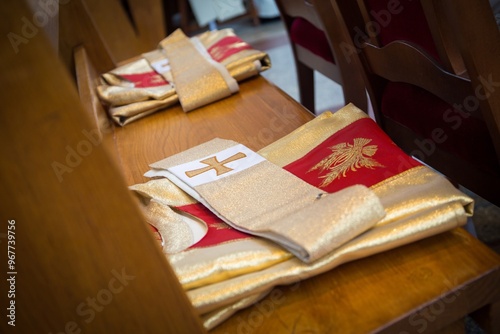 Photos Priestly vestments.
