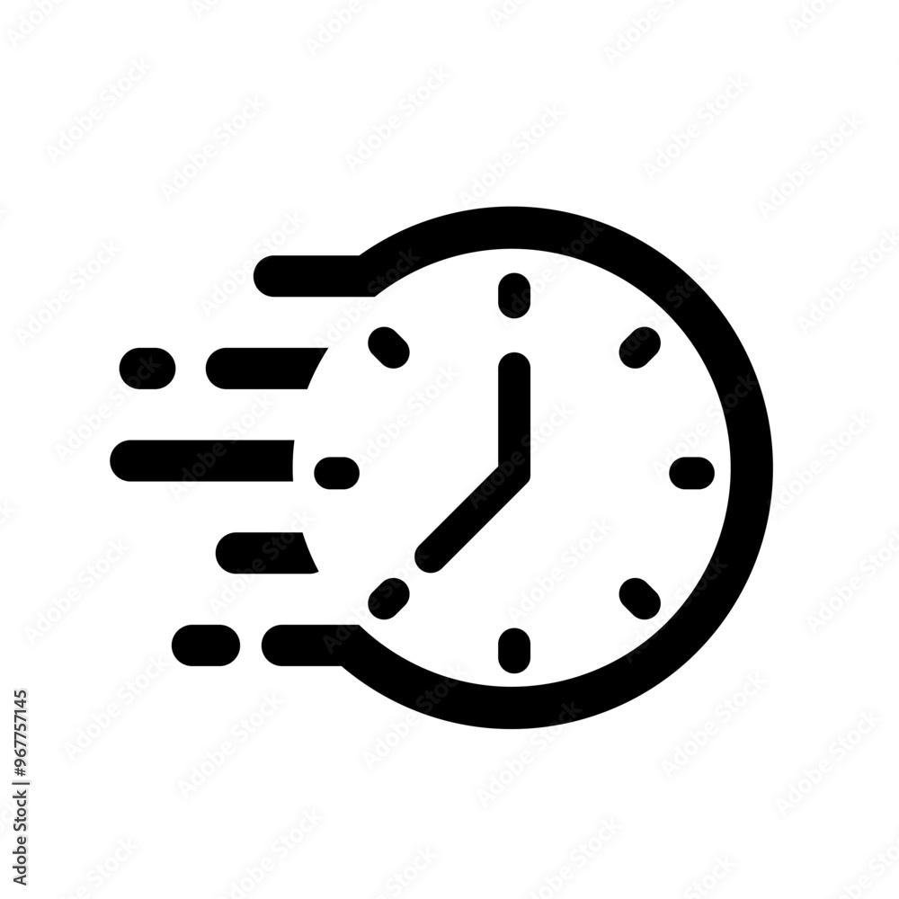 Time icon. Clock icon vector. Time icon. Clock icon vector.