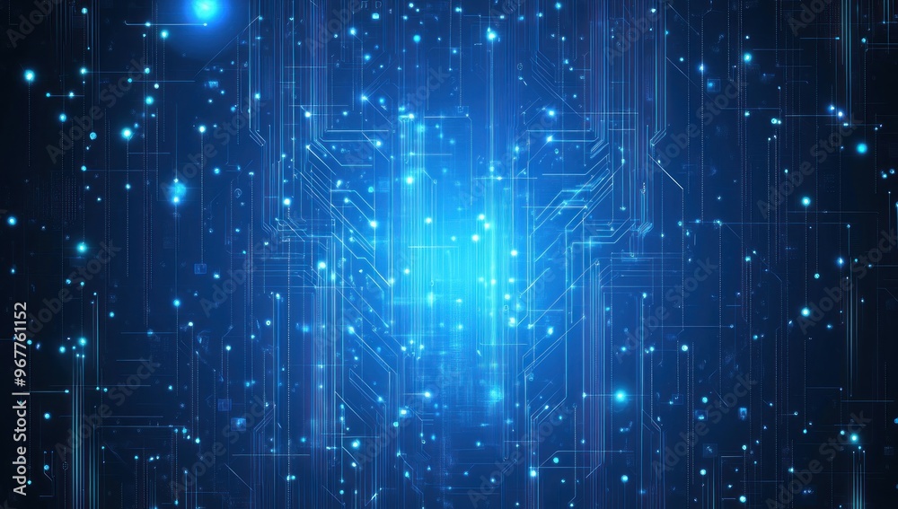 Abstract Digital Network Background Abstract Digital Network Background