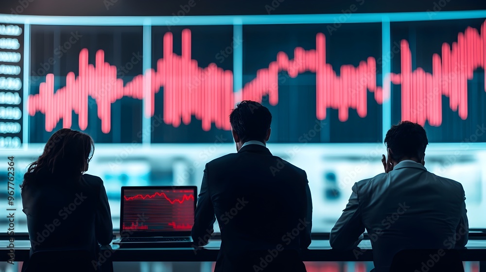 Financial Uncertainty Visualized:Investors Closely Monitoring Dropping Interest Rate Trend Financial Uncertainty Visualized:Investors Closely Monitoring Dropping Interest Rate Trend