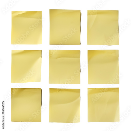 paper, yellow, note, blank, sticky, reminder, office, message, business, post, pad