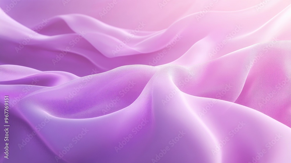 Fototapeta premium Soft purple gradient background, providing a gentle and calm visual texture.