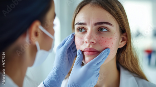 Dermatology Consultation for Facial Redness