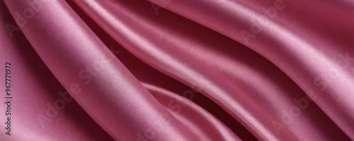 Pink Satin Fabric Texture