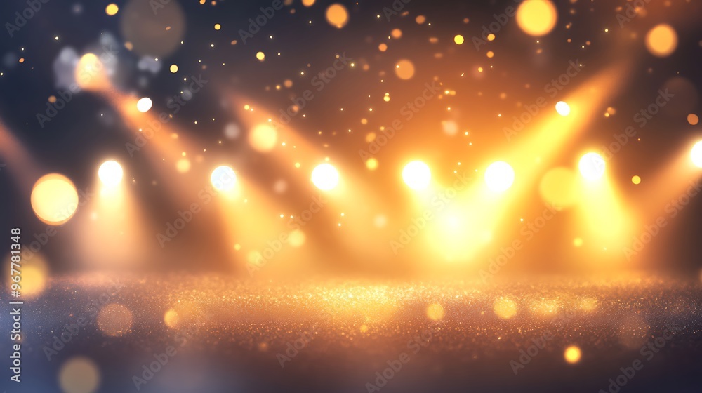 Obraz premium Abstract Lights and Glowing Bokeh