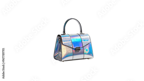 Stylish elegant bag, new design, trend, no background for online sales and stock photos PNG