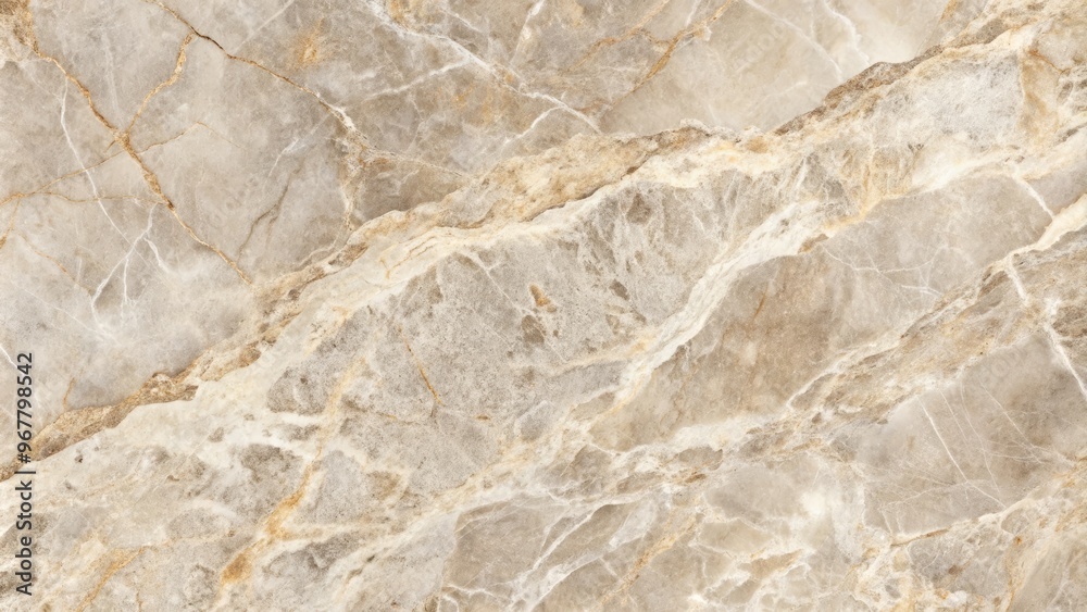 Obraz premium * Classic, timeless marble design featuring a blend of cool gray and warm beige tones