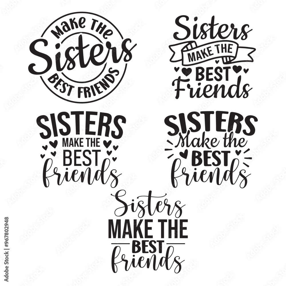 5 Sisters Make the Best Friends svg Bundle ,best friend svg bundle 5 Sisters Make the Best Friends svg Bundle ,best friend svg bundle