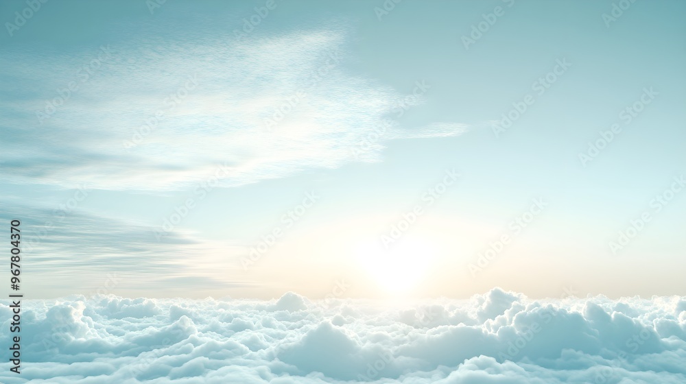 Abstract cloud pattern in the sky Abstract cloud pattern in the sky