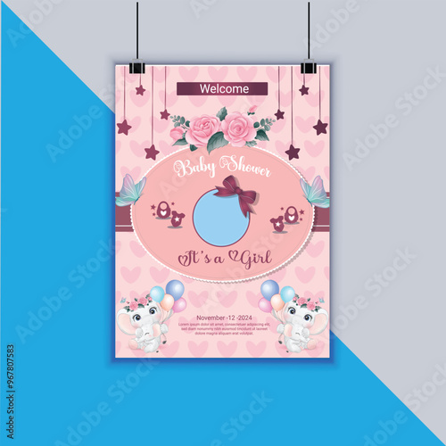 I will create invitation, birthday, wedding, baby shower, party and greeting card