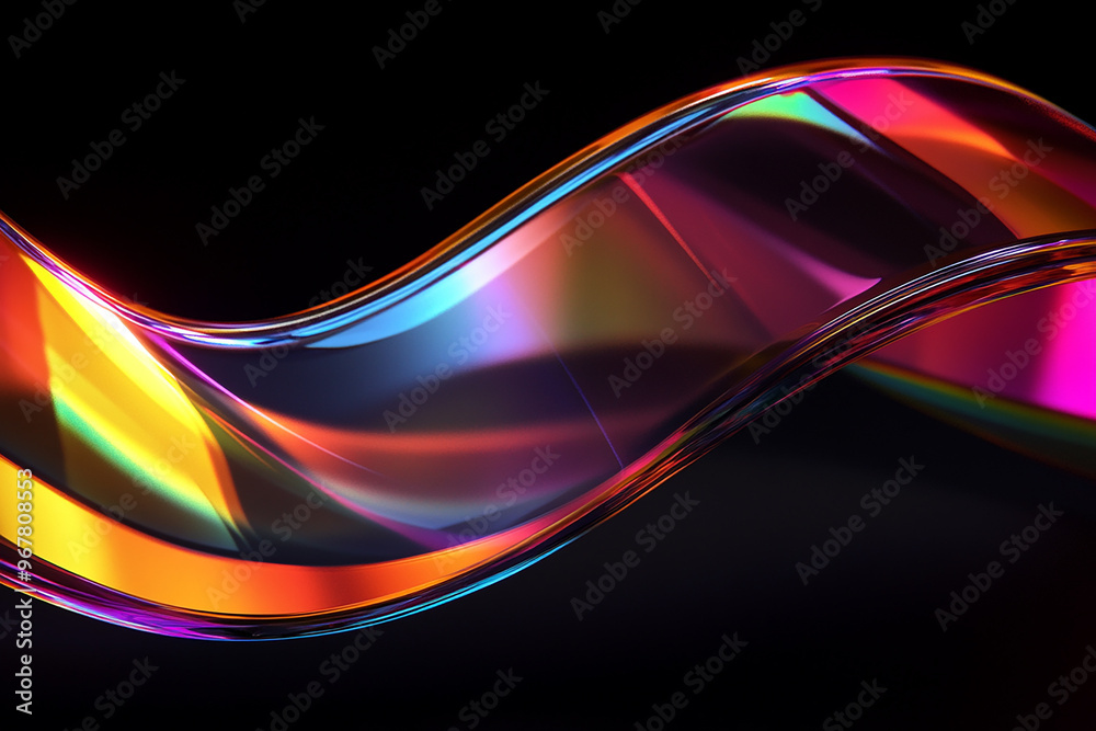 Abstract rainbow background design, 3d rendering Abstract rainbow background design, 3d rendering