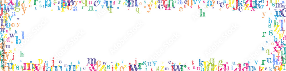 Concept of school background. Colorful childish Concept of school background. Colorful childish
