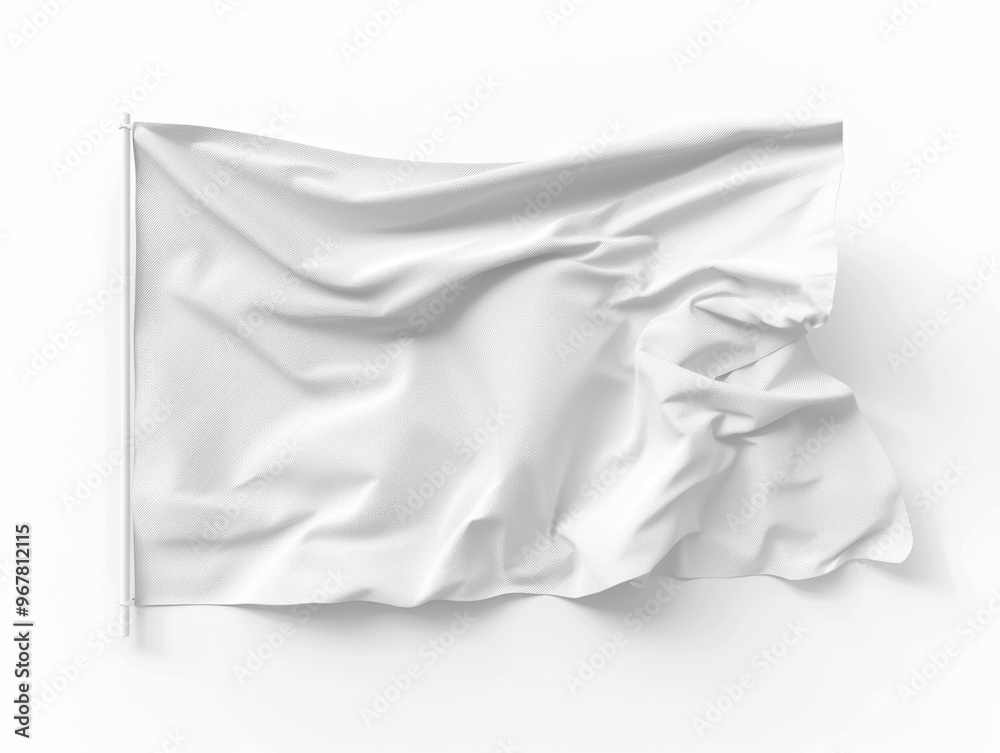Soft, metallic texture on flag material. Soft, metallic texture on flag material.