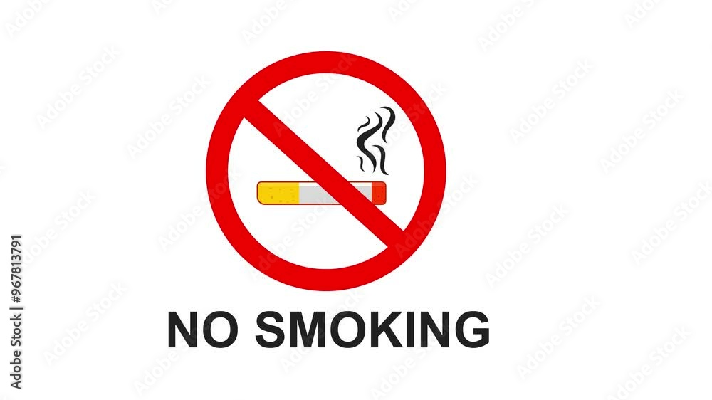 Attention Sign No Smoking Area Isolated Symbol of Smoking Restriction and Smoking Prohibition Attention Sign No Smoking Area Isolated Symbol of Smoking Restriction and Smoking Prohibition