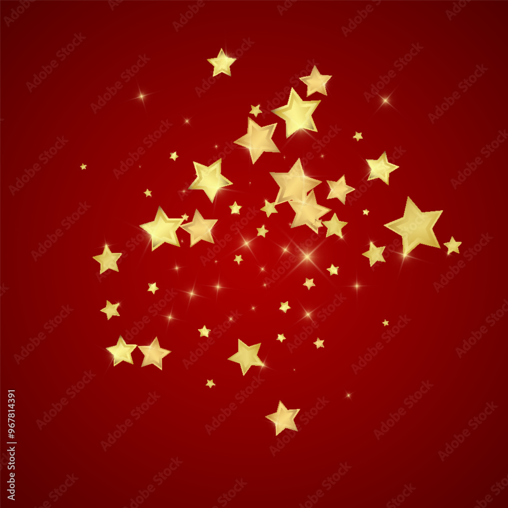 Magic stars vector overlay. Gold stars scattered Magic stars vector overlay. Gold stars scattered