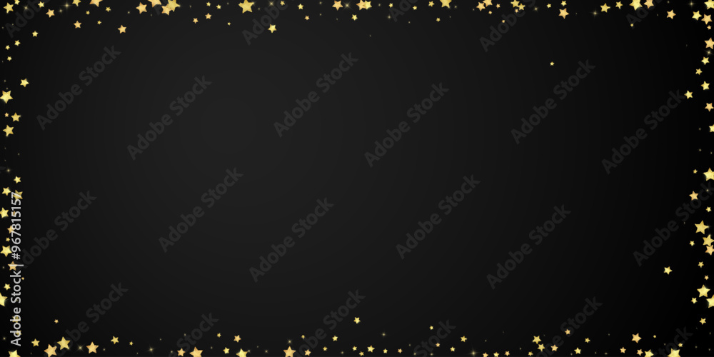 Magic stars vector overlay. Gold stars scattered Magic stars vector overlay. Gold stars scattered