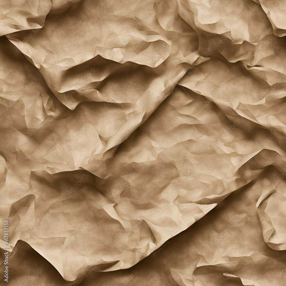 Fototapeta premium crumpled white paper texture background