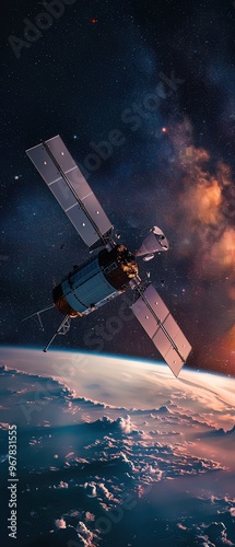 Satellite launch for global broadband coverage, connecting remote areas to highspeed internet