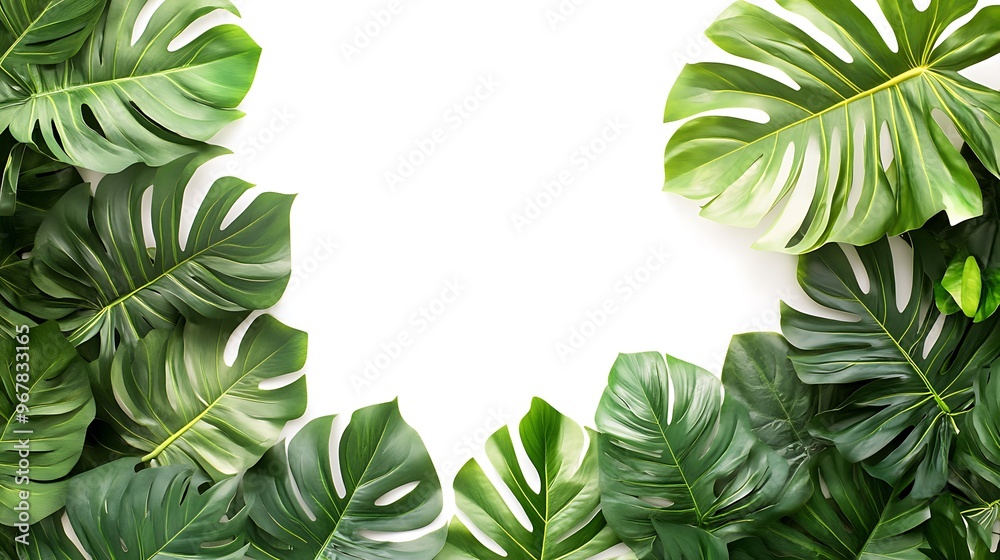 Tropical Leaves Arrangement Tropical Leaves Arrangement