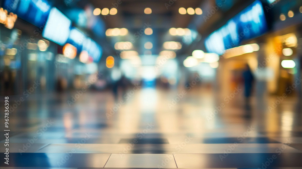 A blurred airport for background A blurred airport for background